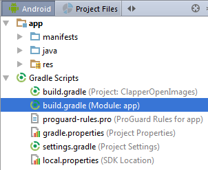 Android applicationId, versionCode and versionName build.gradle