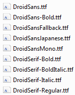 Android custom fonts tutorial default fonts platforms