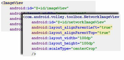 Android Volley Library ListView and GridView tutorial networkImageView