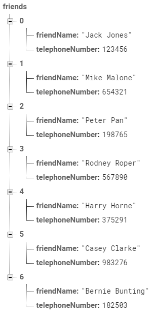 Firebase Realtime Database tutorial console